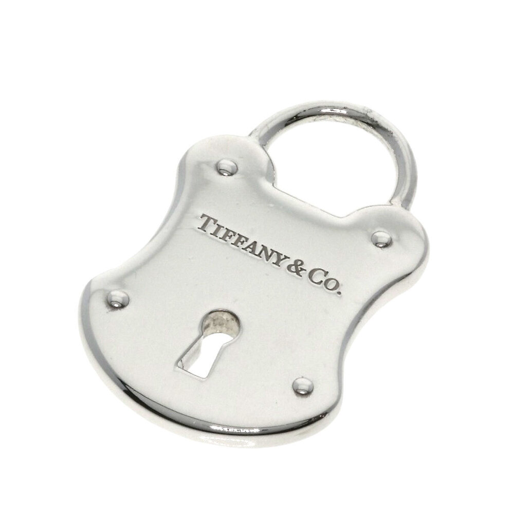 Tiffany Lock Silver Pendant Top - Picture 5 of 5